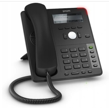 Telefon VoIP Snom 715 4xSIP POE BLF Wi-Fi NOWY!