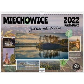 Duży kalendarz ścienny Miechowice 2022 +gratis