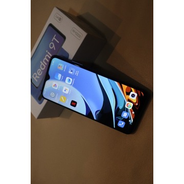 Telefon Xiaomi Redmi 9T NFC 4 / 64 GB PIĘKNY 6.53"
