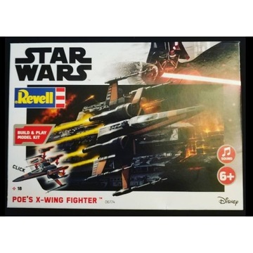 Star Wars Revell Poe's X-Wing X Wing Fighter Model