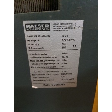 Kompresor śrubowy Kaeser ASD 37, Osuszacz