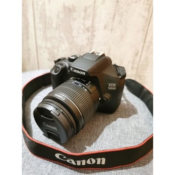 Canon EOS 1300D+obiektyw 18-55mm + torba