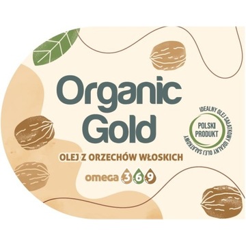 Olej z orzechów włoskich - Organic Gold 250 ml