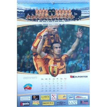 Korona Kielce kalendarz 2007