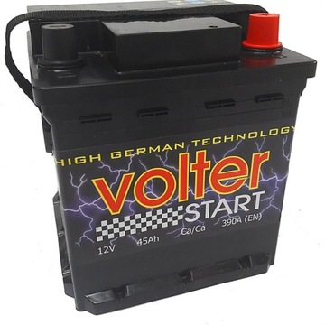 Akumulator Volter 45Ah 390A P+