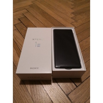 Smartfon Sony Xperia 1 III 5G 256GB czarny