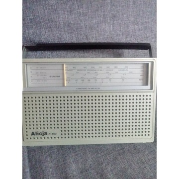 Radio ALICJA R-603 Super stan Export  PRL Vintage
