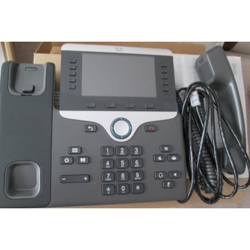 Cisco 8861 IP Phone VoIP Czarny, Srebrny Wi-Fi