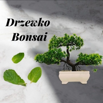 Drzewko Bonsai Sztuczne Realistyczne Wystrój