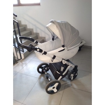 Wózek Baby Merc Faster 2 Style 3w1 Biały stan bdb