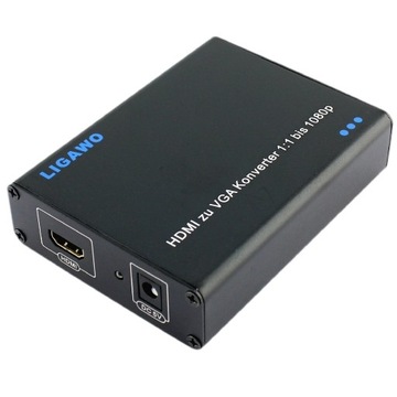 Ligawo Konwerter HDMI VGA konwersja 1:1 1080p