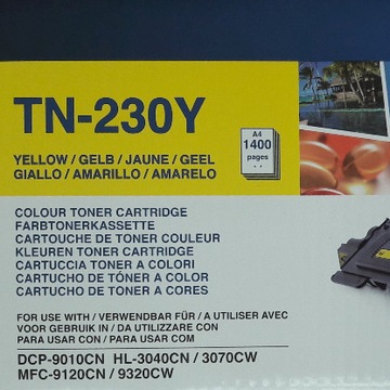 Brother TN-230Y oryginalny toner YELLOW