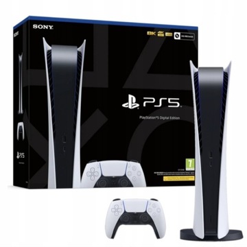 Nowa Konsola Sony PlayStation 5 Digital PS5 + Pad
