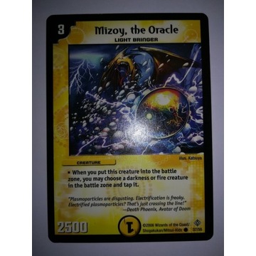 Mizoy, the Oracle karty Duel Masters światło