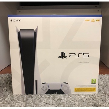 Konsola Sony Playstation PS5 Nowa Wersja z Napędem