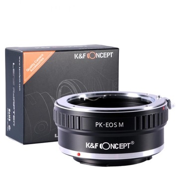 K&F Concept adapter Pentax K - Canon EOS M