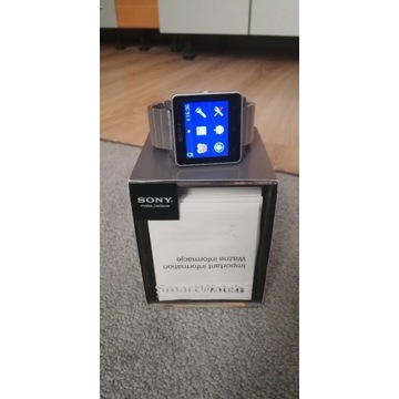 Sony SmartWatch 2 branzoleta srebrna