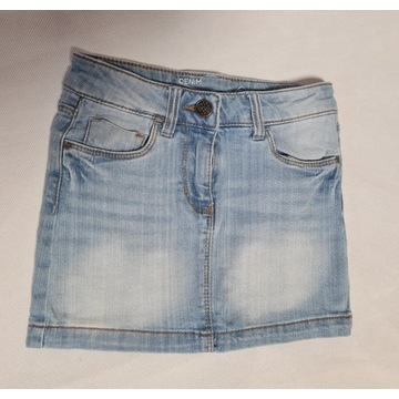 Spódnica dziewczęca jeansowa r.104