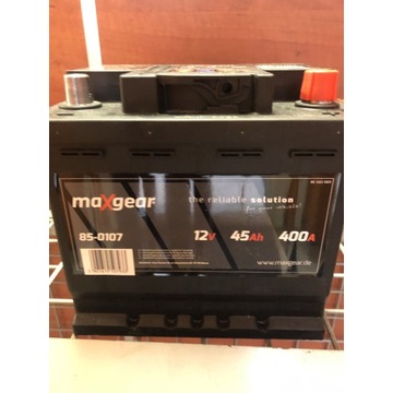 Nowy akumulator maxgear 45ah, paragon, gwarancja!