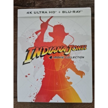 Indiana Jones kolekcja 4 filmów 4K UHD Steelbook