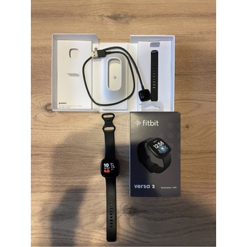 Zegarek Smartwatch Fitbit Versa 3 Czarny
