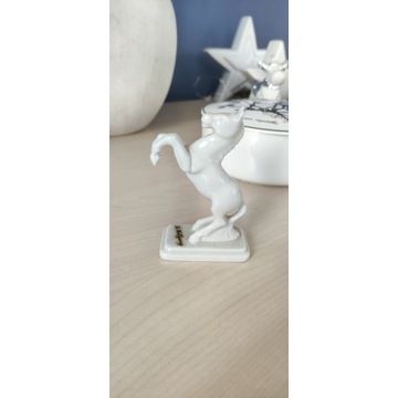 Piękna porcelanowa figurka Koń St.Wolfgang