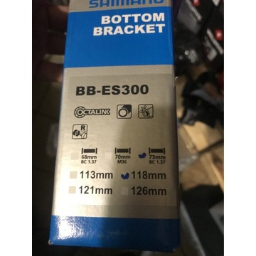 Nowy Suport Shimano BB-ES300 118 mm 73 mm