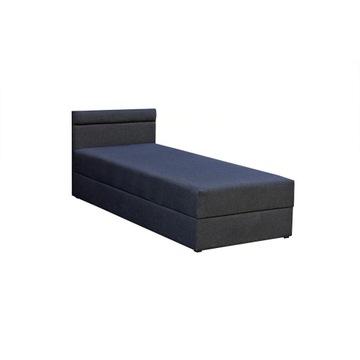AG202-W2 Wygodne łóżko Tapczan z materacem 80x180