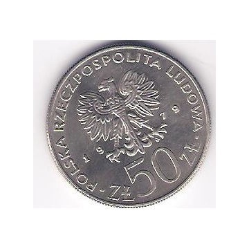 Moneta 50 zł z 1979 r. Mieszko I 