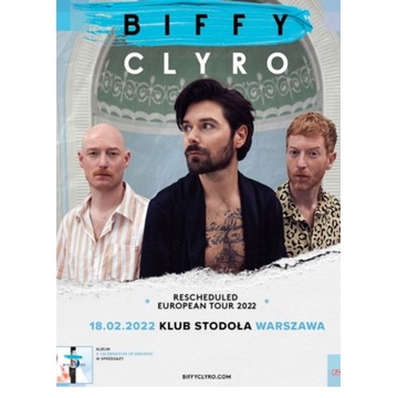 2 bilety Biffy Clyro Warszawa