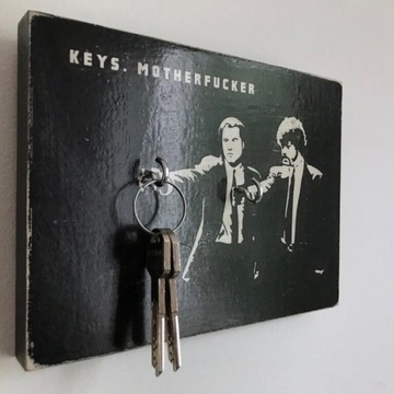 Wieszak na klucze Pulp Fiction "Keys motherfucker"