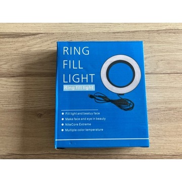 Lampa pierścieniowa LED ring light