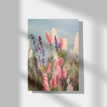 Obraz akrylowy - Kwiaty - 50 x 70