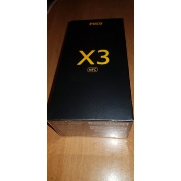 Telefon Xiaomi POCO X3 6Gb 128Gb Szary Nowy 