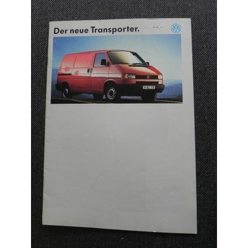 Prospekt Volkswagen Transporter T4   1990r  
