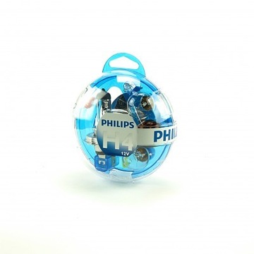 Zestaw zapasowy H4 12V Philips Essential Box