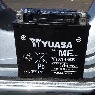 Akumulator AGM Yuasa YTX 14-BS  12Ah- dobra cena