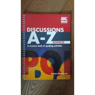 Discussions A-Z advanced. Speaking activities