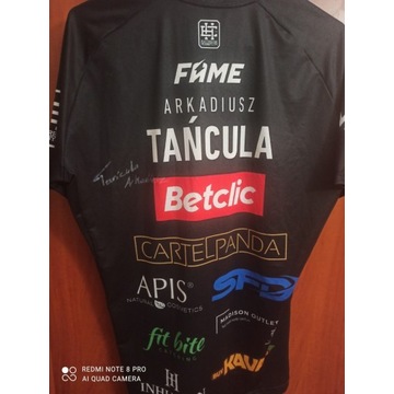 Koszulka Fame MMA 12 Arkadiusza Tańculi 