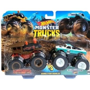 Zestaw hot wheels Monster Truck samochody 