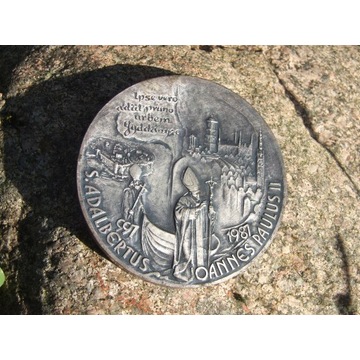Jan Paweł II, medal, Adalbertus- Joannes Paulus II