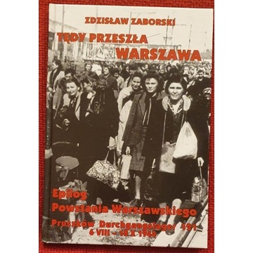 Tędy przeszła Warszawa - Zdzisław Zaborski