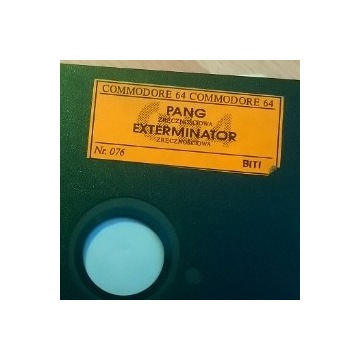 Gra PANG i EXTERMINATOR na Commodore 64
