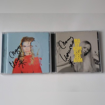 Dwie płyty CD - Mary Komasa z autografem. Disarm