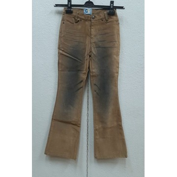 Vintage retro spodnie typ dzwony bootcut 14l