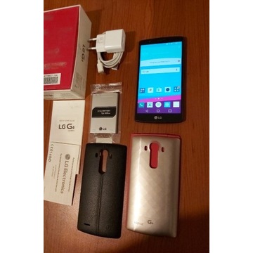 Smartfon LG G4 NFC + dużo dodatków stan bdb