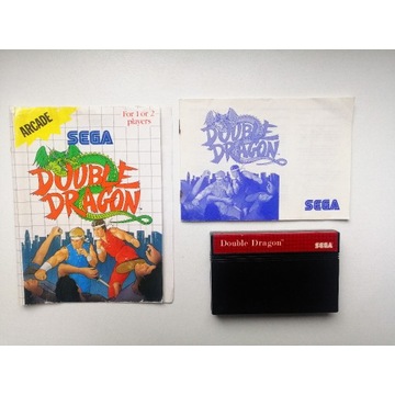 Double Dragon + instrukcja| Sega Master System SMS