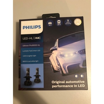 Żarówki Philips LED H4 Ultinion Pro9000HL
