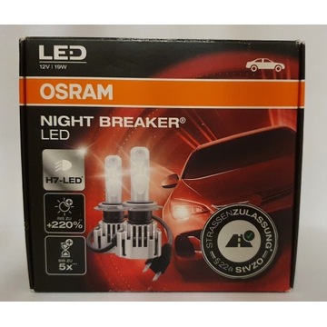 Osram NIGHT BREAKER H7 LED +220% 6000K