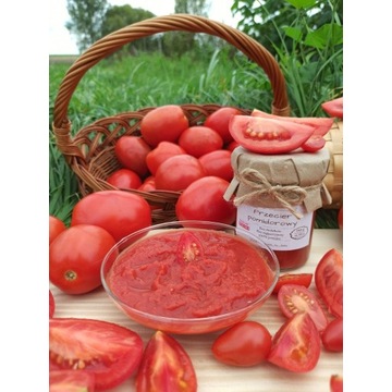 Przecier pomidorowy BEZ DODATKU CUKRU 